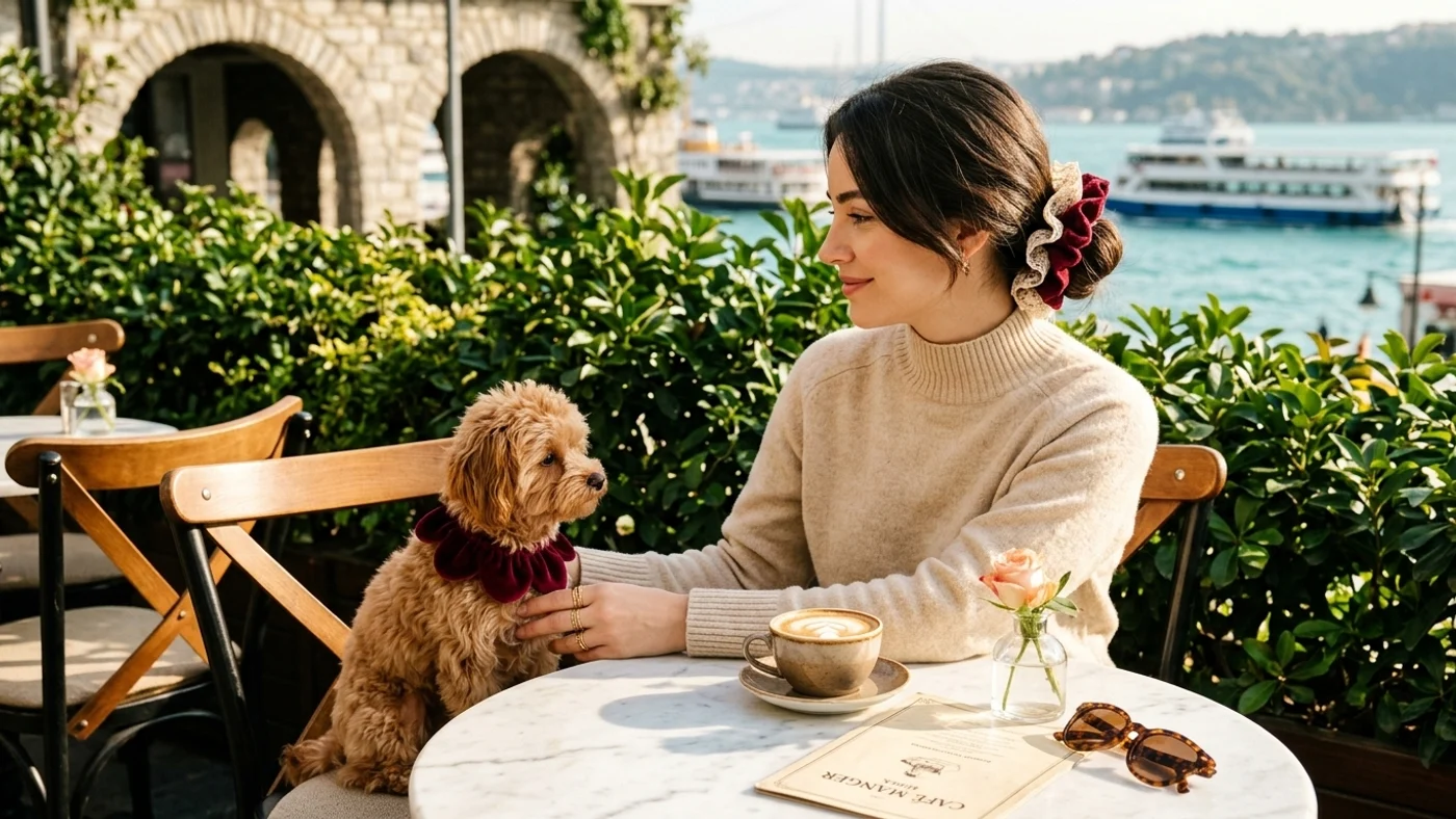 Köpeğinizle Hafta Sonu Kahvesi: İstanbul'un En Şık Pet-Friendly Mekanları ve Kombin Rehberi - Rosano Studio