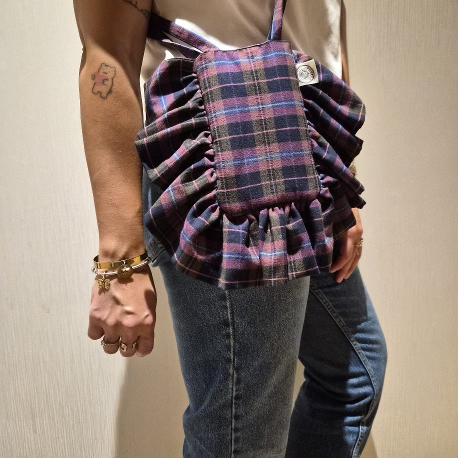 El Yapımı Çanta – Valerie Crossbody Bag (Purple) - Görsel 2