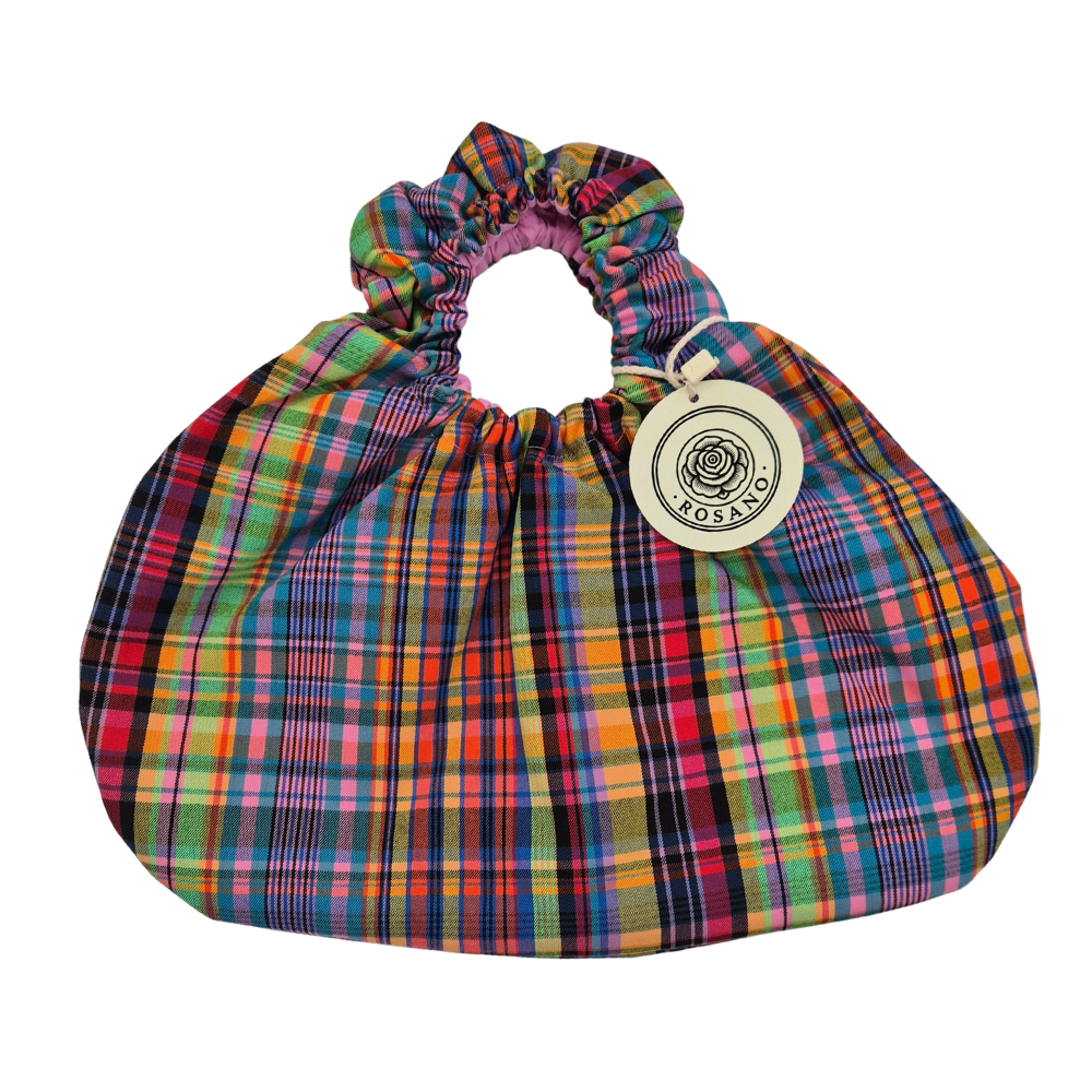 Rosie Handbag (Gingham) — Koleksiyonlar - El Yapımı Aksesuar | Rosano Studio